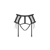 Bravelle Strumpfgürtel Schwarz von Obsessive | Fesselliebe.de