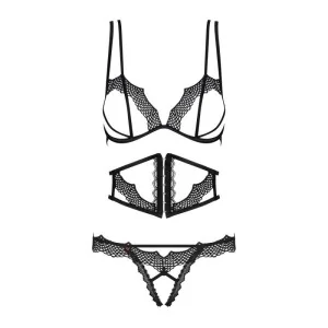 Bravelle 3er Set Schwarz von Obsessive