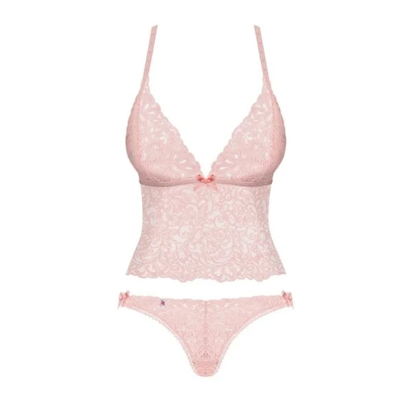 Delicanta Top & Höschen Pink von Obsessive kaufen | Fesselliebe