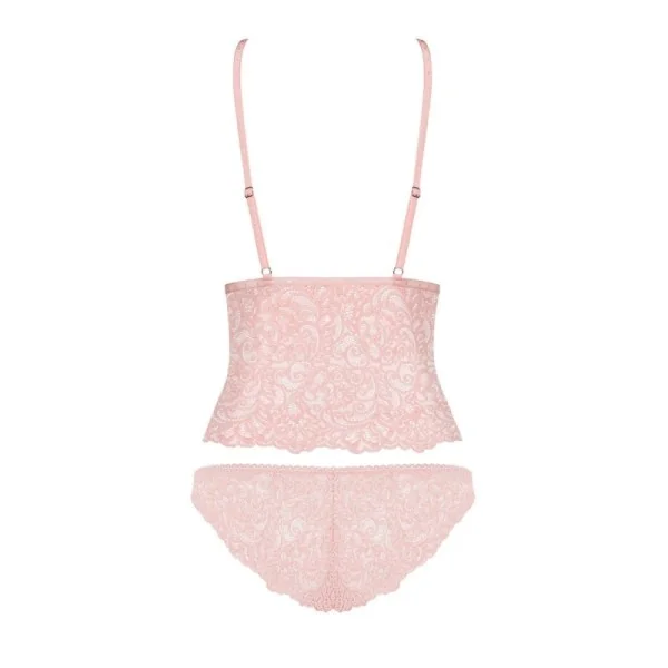 Delicanta Top & Höschen Pink von Obsessive kaufen | Fesselliebe