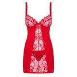 Heartina Chemise & Tanga Rot von Obsessive | Fesselliebe.de