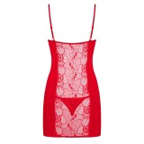 Heartina Chemise & Tanga Rot von Obsessive | Fesselliebe.de