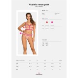 Nudelia Top & Höschen Pink von Obsessive | Fesselliebe.de