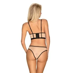 Nudelia Top & Höschen Nude von Obsessive