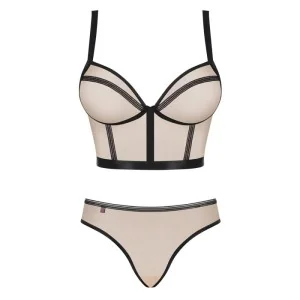 Nudelia Top & Höschen Nude von Obsessive