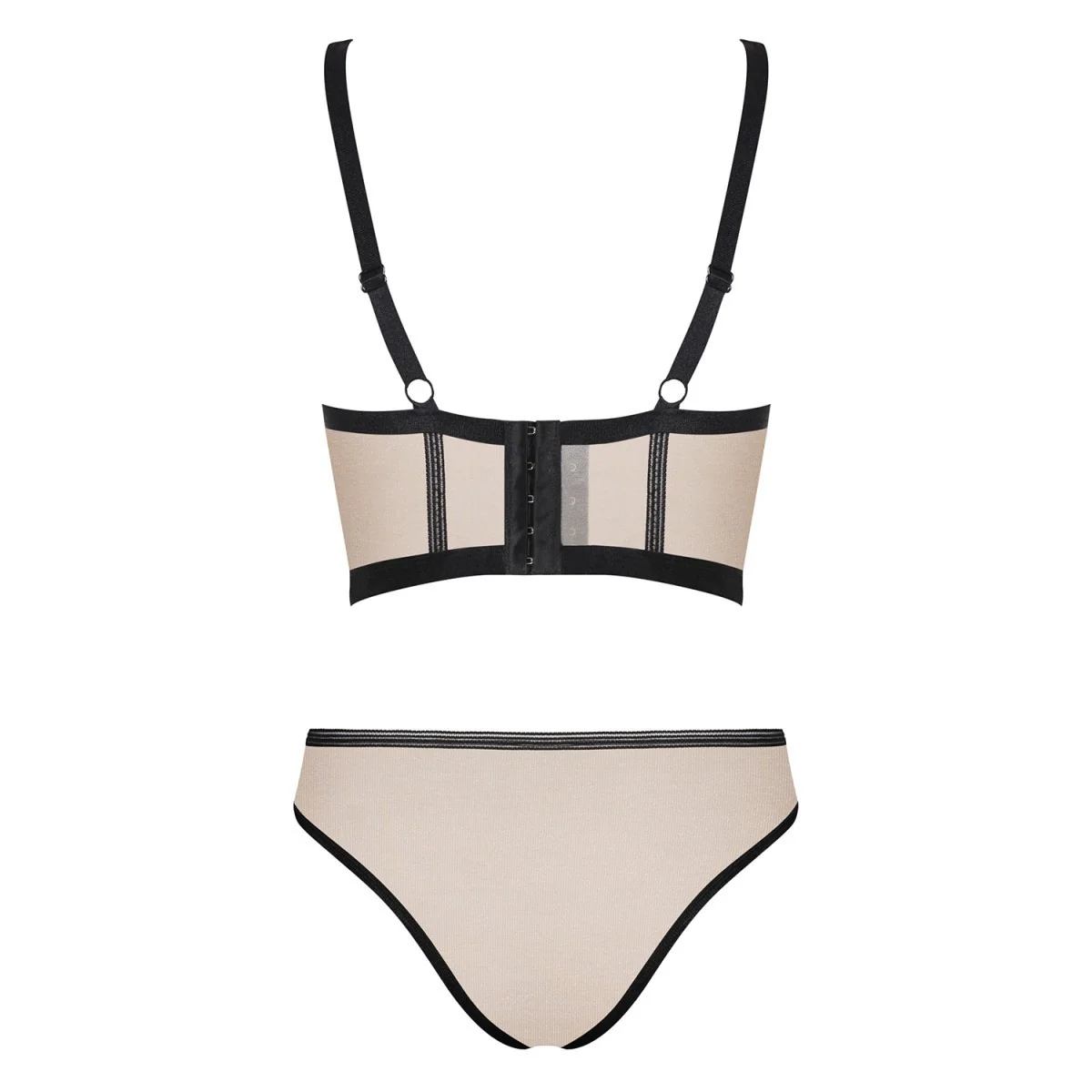 Nudelia Top & Höschen Nude von Obsessive kaufen | Fesselliebe