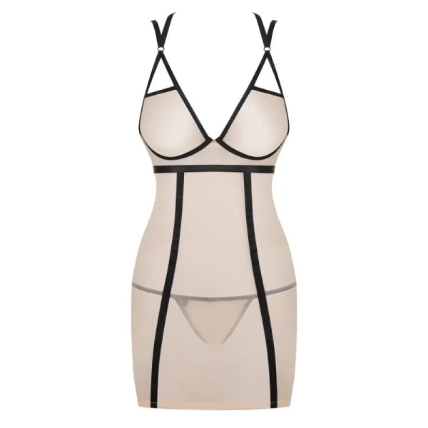 Nudelia Chemise & Tanga Nude von Obsessive kaufen | Fesselliebe