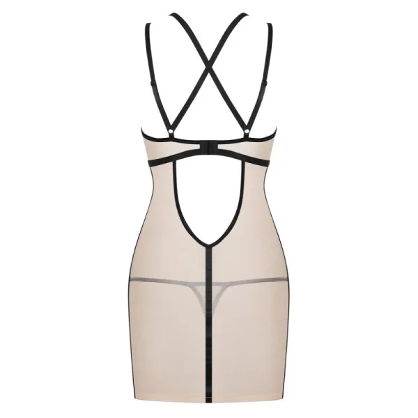 Nudelia Chemise & Tanga Nude von Obsessive kaufen | Fesselliebe