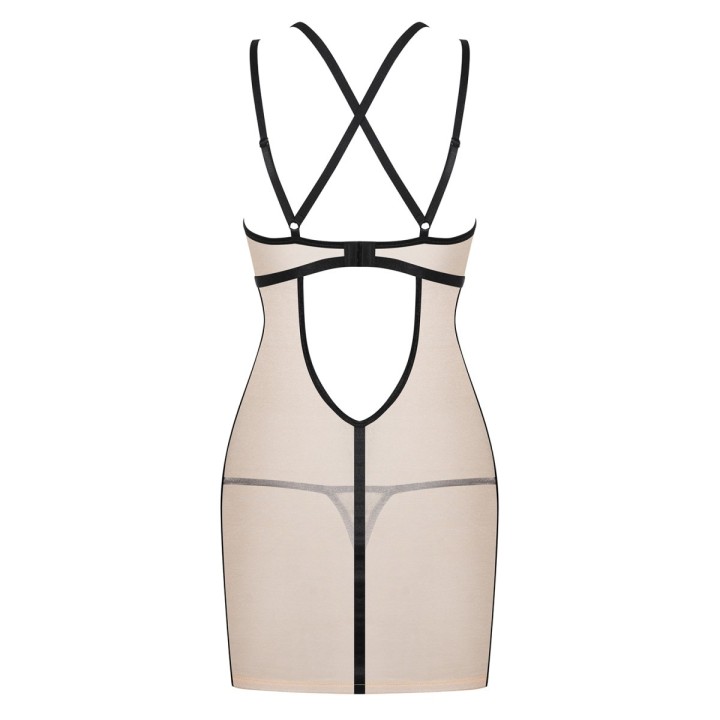 Nudelia Chemise & Tanga Nude von Obsessive | Fesselliebe.de