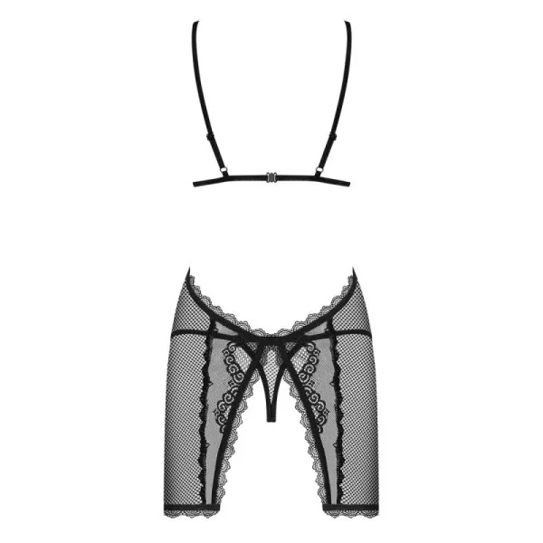 Millagro Chemise & Tanga schwarz von Obsessive kaufen | Fesselliebe