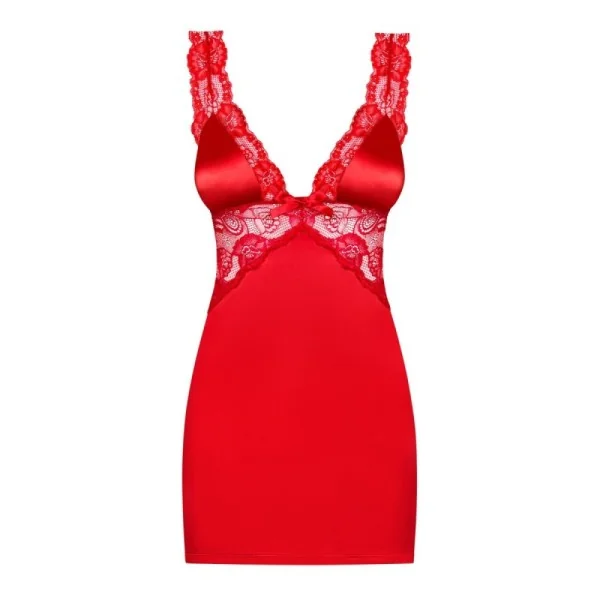 Secred Chemise & Tanga rot von Obsessive kaufen | Fesselliebe