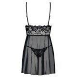 Idillia Babydoll & Tanga Schwarz von Obsessive | Fesselliebe.de