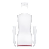 Emergency Kleid + Stethoscoweiss von Obsessive | Fesselliebe.de