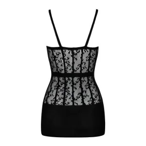 Kleid Schwarz D605 von Obsessive