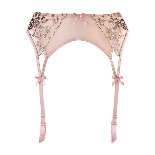 Strumpfgürtel Pink V-9522 von Axami | Fesselliebe.de