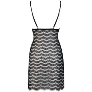 Babydoll & String Schwarz V-9579 von Axami