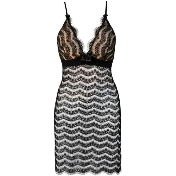 Babydoll & String schwarz V-9579 von Axami kaufen | Fesselliebe