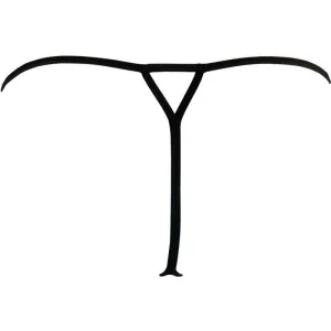 Babydoll & String Schwarz V-9579 von Axami