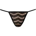 Babydoll & String Schwarz V-9579 von Axami