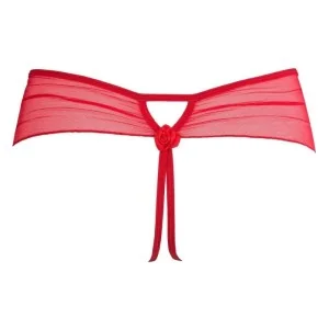 Plus Size String Rot V-8768 von Axami Size Plus