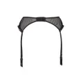 Plus Size Strumpfgürtel Schwarz V-8752 von Axami Size Plus