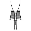 Sharlotte Korsett & Tanga Schwarz von Obsessive
