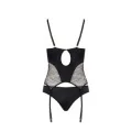 Lagerta Korsett & Tanga Schwarz von Casmir