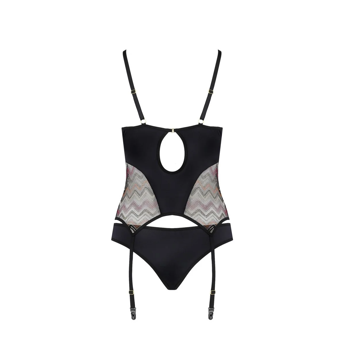 Lagerta Korsett & Tanga schwarz von Casmir kaufen | Fesselliebe