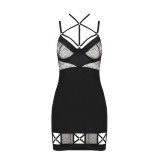 Lagerta Chemise & Tanga Schwarz von Casmir | Fesselliebe.de