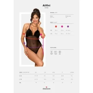 Alifini Body Schwarz von Obsessive