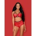 Leatheria 2er Set Rot von Obsessive