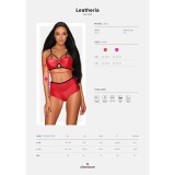 Leatheria 2er Set Rot von Obsessive | Fesselliebe.de