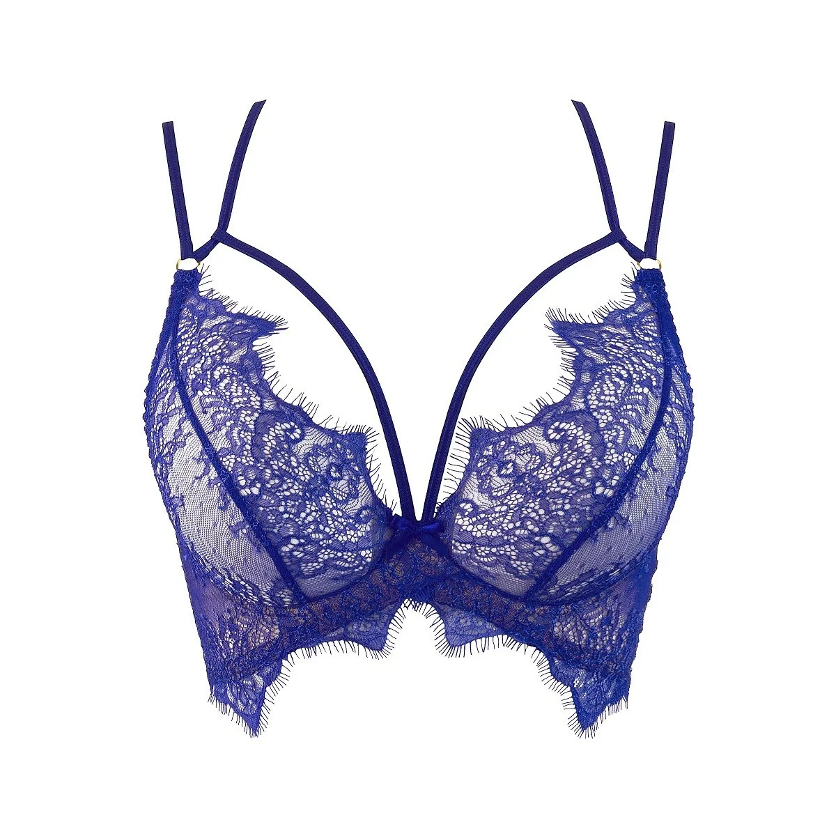 Bustier blau V-9611 von Axami kaufen | Fesselliebe