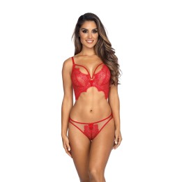 Bustier Rot V-9581 von Axami | Fesselliebe.de