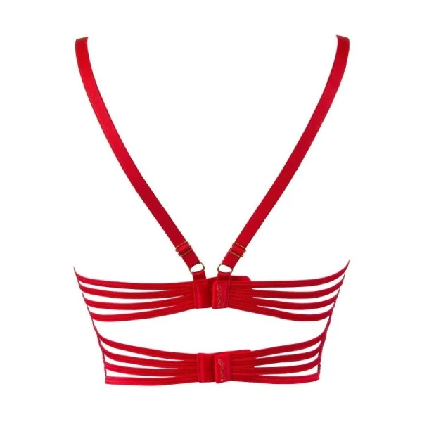 Bustier rot V-9581 von Axami kaufen | Fesselliebe