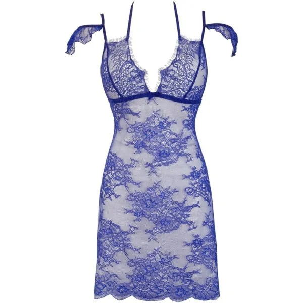 Babydoll & String blau V-9609 von Axami kaufen | Fesselliebe