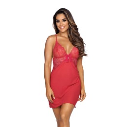 Babydoll & String Rot V-9559 von Axami | Fesselliebe.de