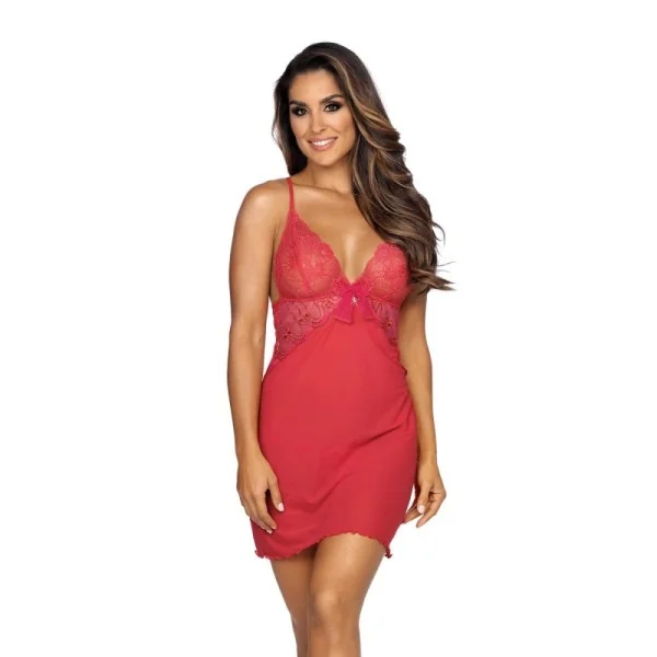 Babydoll & String rot V-9559 von Axami kaufen | Fesselliebe