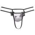 Plus Size String Schwarz V-8698 von Axami Size Plus