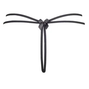 Plus Size String Schwarz V-8698 von Axami Size Plus