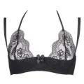 Plus Size BH Schwarz V-8691 von Axami Size Plus