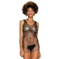 Kleid Schwarz D607 von Obsessive