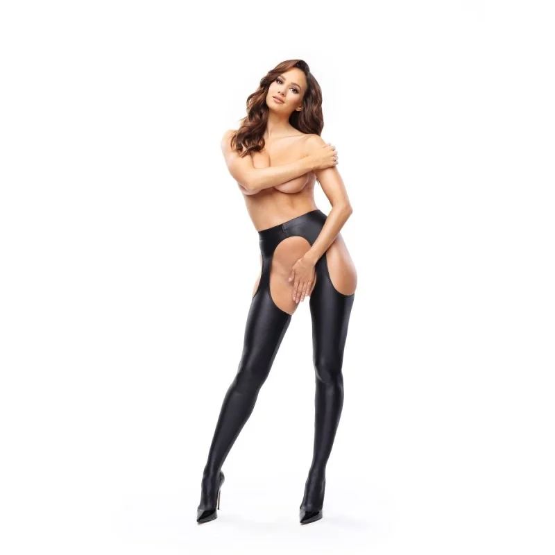Strip Panty Pantyhose Schwarz Sp800 von Misso | Fesselliebe.de