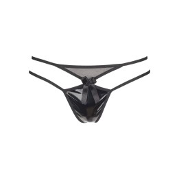 Plus Size String Schwarz V-8738 von Axami Size Plus | Fesselliebe.de