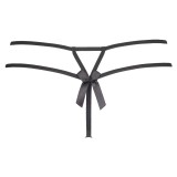 Plus Size String Schwarz V-8738 von Axami Size Plus | Fesselliebe.de