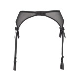 Plus Size Strumpfgürtel Schwarz V-8732 von Axami Size Plus | Fesselliebe.de
