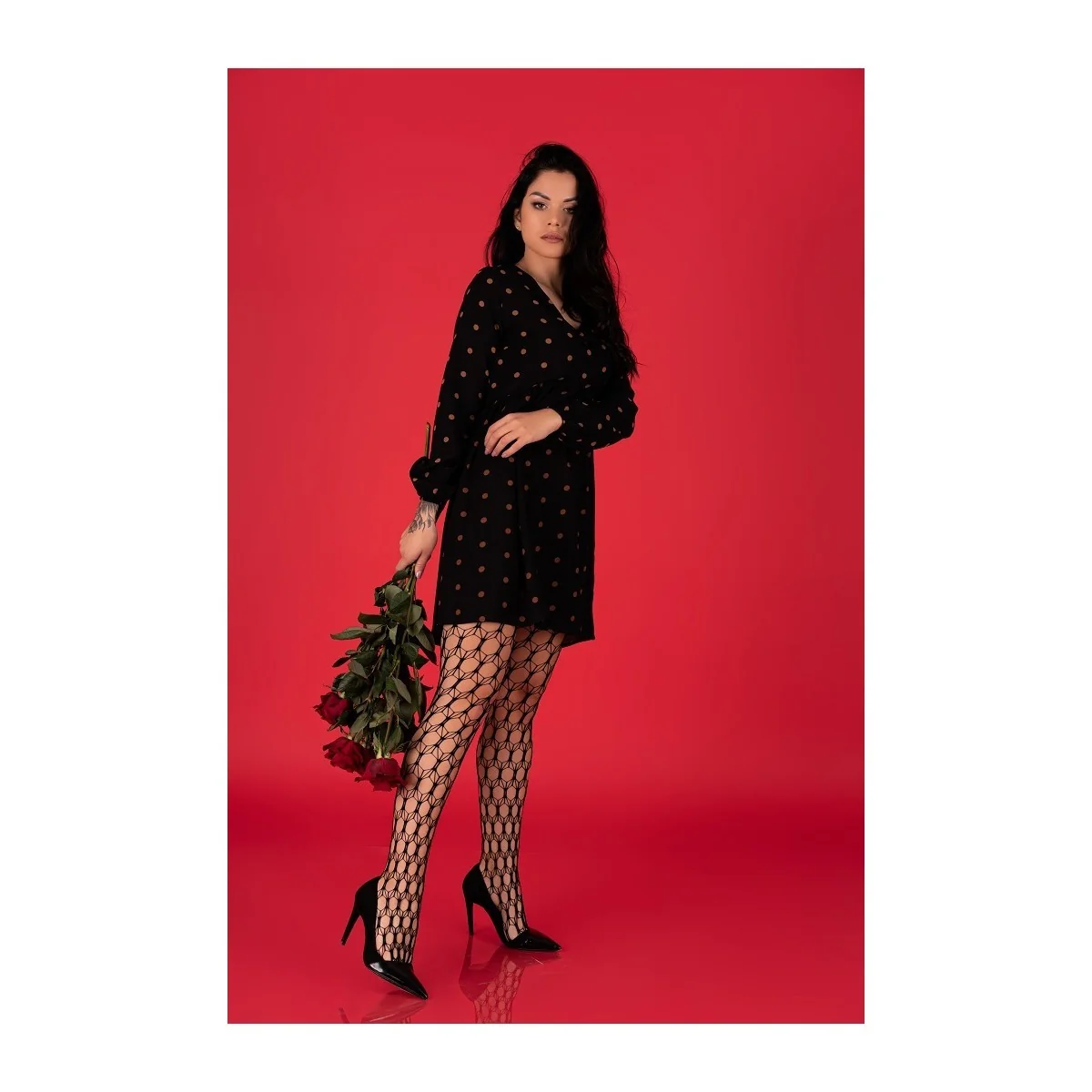 Zaris Strumpfhose schwarz von LivCo Corsetti Fashion kaufen | Fesselliebe