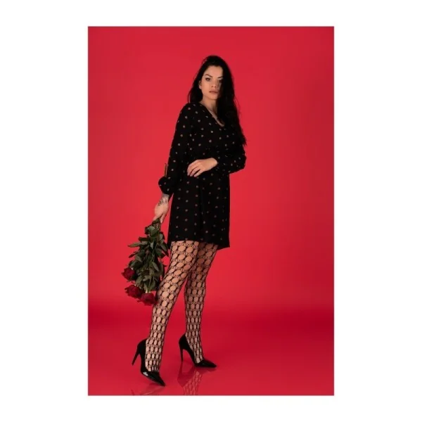 Zaris Strumpfhose schwarz von LivCo Corsetti Fashion kaufen | Fesselliebe