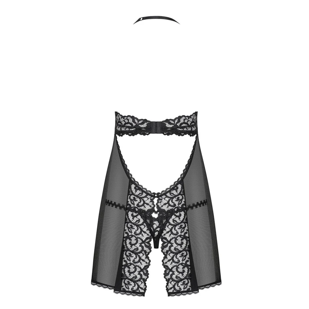 Joylace Babydoll & Tanga schwarz von Obsessive kaufen | Fesselliebe