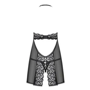 Joylace Babydoll & Tanga Schwarz von Obsessive